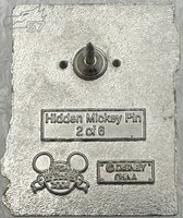DLR - Dale - Florida - Postcard - Hidden Mickey 2008