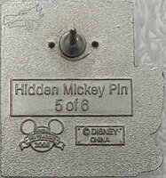 DLR - Chip - Hong Kong - Postcard - Hidden Mickey 2008