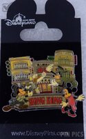 HKDL - Mickey Reporter, Minnie, Donald and Goofy - Old Style Hong Kong