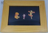 Japan - Pooh, Piglet & Tigger - Winnie the Pooh & Friends - 3 Pin Frame Set
