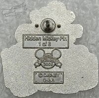 DLR - Mickey - Christmas Silhouette - Hidden Mickey 2008