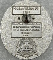 DLR - Kanga and Roo - Pooh Character Silhouette - Hidden Mickey 2009