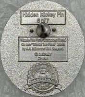 DLR - Rabbit - Pooh Character Silhouette - Hidden Mickey 2009