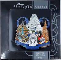 DLR - Splash Mountain 20th - Matterhorn Bobsleds 50th - Big Thunder Mountain Railroad 30th Anniversary - Super Jumbo