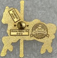 DLR - Baby - King Arthur Carrousel Horse - Hidden Mickey 2009