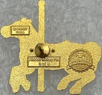 DLR - King Richard - King Arthur Carrousel Horse - Hidden Mickey 2009