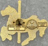 DLR - Looff - King Arthur Carrousel Horse - Hidden Mickey 2009