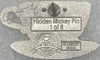 DLR - Cinderella - Princess Tea Cups - Hidden Mickey 2009