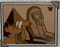 DLR - Pluto - Pyramids of Giza and Sphynx - World Snapshots - Hidden Mickey 2009