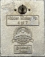 DLR - Lady Tremaine and Lucifer - Villains with Pet - Hidden Mickey 2009