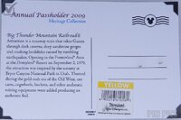 DLR - Walt Disney, Goofy - Big Thunder Mountain - 2009 Annual Passholder