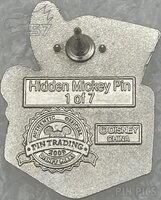 DLR - Happy - Letter H - Seven Dwarfs Jack in the Box - Hidden Mickey 2009