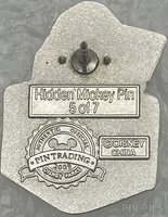 DLR - Grumpy - Letter G - Seven Dwarfs Jack in the Box - Hidden Mickey 2009