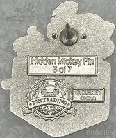 DLR - Dopey - Letter D - Seven Dwarfs Jack in the Box - Hidden Mickey 2009