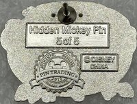 DLR - Hen Wen The Pig - Black Cauldron - Hidden Mickey 2010