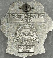 DLR - Secretary Bird - Pink Ribbon - Bedknobs and Broomsticks - Hidden Mickey 2010