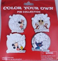 DLR - Color Your Own Collection - Disneyland Resort