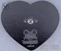 HKDL - Mickey & Minnie 4 Ever Heart Pin