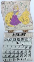 DSSH - Rapunzel and Pascal - Tangled - January - Princess - Calendar