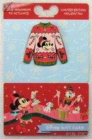 Minnie - Christmas Sweater - 2024 Disney Holiday Gift Card - GWP