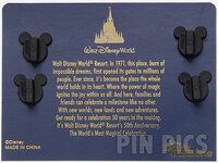 Disney Movie Insiders - Minnie and Mickey Set - WDW 50th Anniversary