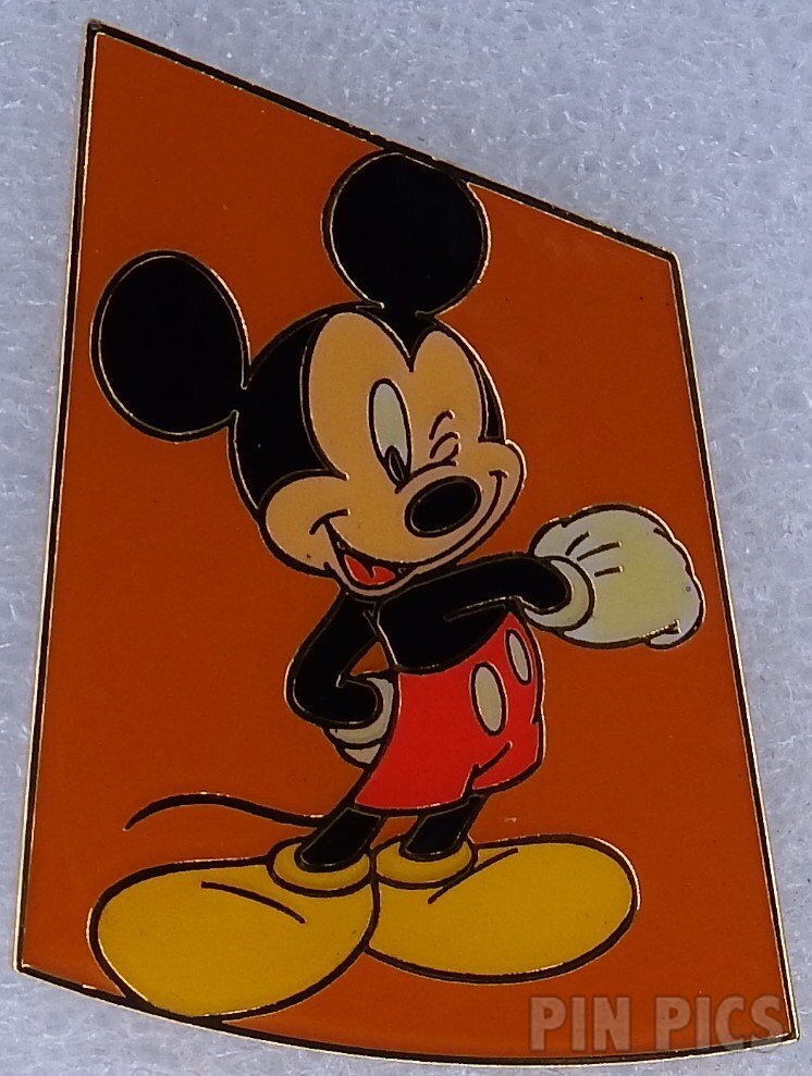 PP180600 - Japan - Exultant Mickey - Mickey Icon Puzzle Set - PinPics