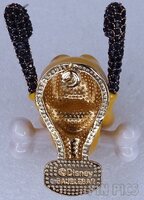 Baublebar - Pluto Holding Bone in Mouth - 3D Jeweled Characters Series