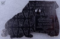 WDI - Alice and the Doorknob - Alice in Wonderland 70th Anniversary Framed Pin Set