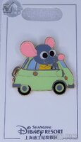SDR - Mouse - Green Car - Zootopia Animals Driving Vehicles Series