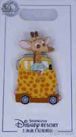 SDR - Giraffe - Spotted Car - Zootopia Animals Driving Vehicles Series