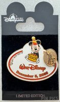 HKDL - Mickey - Walt Disney Name Tag - Birthday - Cast Exclusive