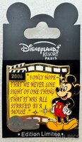 DLP - Mickey's Pin'Versary Event - Mickey Mouse 2008
