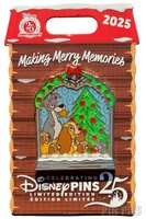 Lady and Tramp with Puppies - Decorating a Tree - Making Merry Memories Boxed Set - Christmas 2025