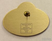 Pluto - Cast Exclusive - 50th Anniversary Name Tag Replicas