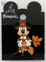 DLR - Pilgrim Mickey - Pumpkin - Thanksgiving