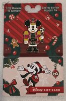 Mickey Mouse - Christmas Nutcracker - 2025 Disney Holiday Gift Card - GWP