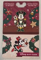 Minnie Mouse - Christmas Nutcracker - 2025 Disney Holiday Gift Card - GWP