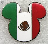 WDW - Mexico - Version 5 - EPCOT World Showcase Flag Icon Series