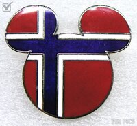 WDW - Norway - Version 5 - EPCOT World Showcase Flag Icon Series