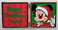 DLR - Santa Mickey - Happy Holidays 2003 - Hinged