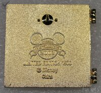 DLR - Santa Mickey - Happy Holidays 2003 - Hinged