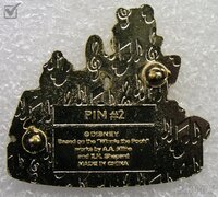 DIS - Rumbly in My Tumbly - Winnie the Pooh - Pin 2 - Magical Musical Moments 2002 Series