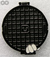 WDW - Goofy - Manhole Cover - 3D Pop-Up