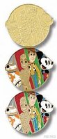 WDW - Tomorrow - Progression Series - Celebrating 20 Years of Disney Pins - Z-fold Hinged - Jeweled