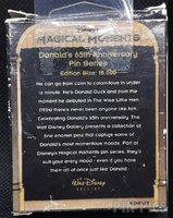Disney Gallery - Angry Donald - 65th Birthday - Magical Moments Series