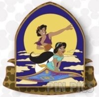 Aladdin and Jasmine - A Whole New World - Jes Willis Disney Artist Collection