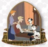 Roger and Anita - What's All the Hurry? - Jes Willis Disney Artist Collection - 101 Dalmatians