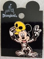 DLR - Mickey Dressed in a Skeleton Costume - Mickey and Friends Halloween 2000 Series