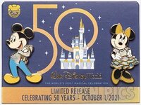 Disney Movie Insiders - Minnie and Mickey Set - WDW 50th Anniversary
