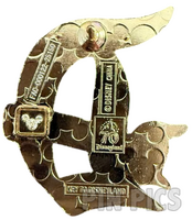 DLR - Key - Gothic Letter D - Key to Disneyland Series